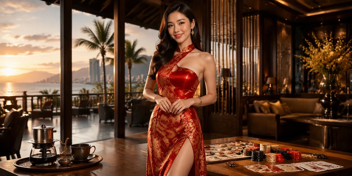 Người chơi Đà Nẵng ngồi quán cà phê tham gia game bài trực tuyến trên màn hình laptop